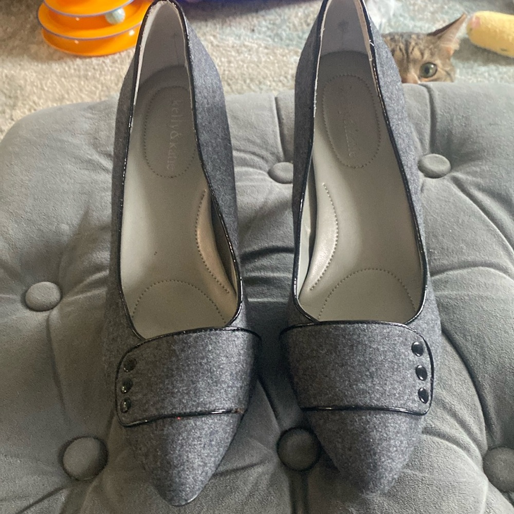 Kelly & Katie Gray Heels